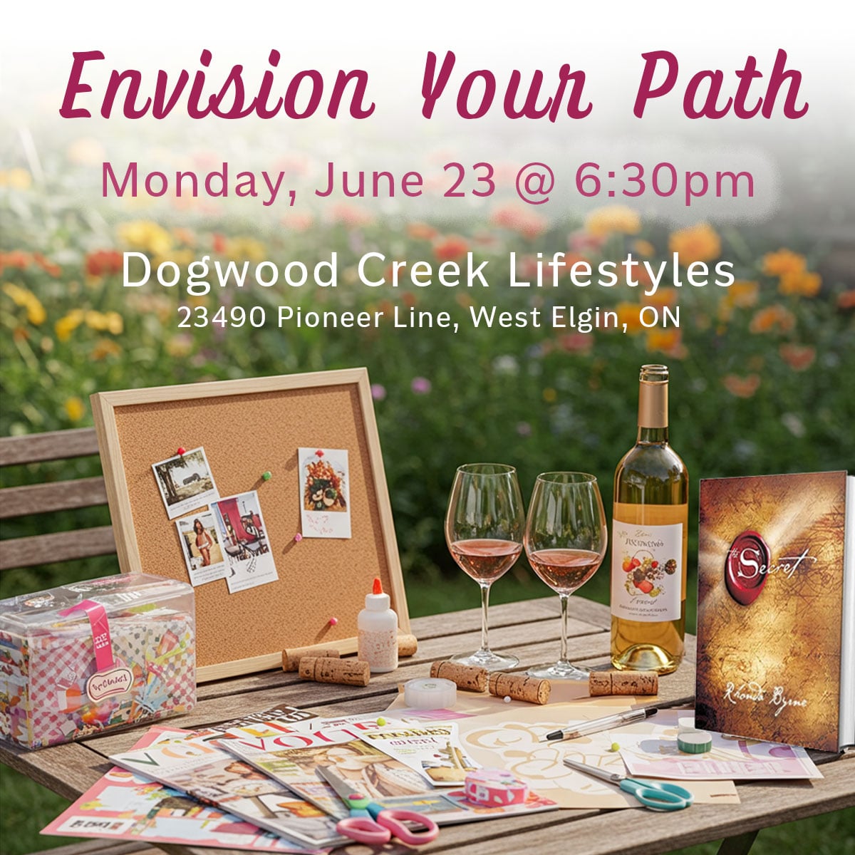 Envision Your Path Event for West Elgin Women in Business