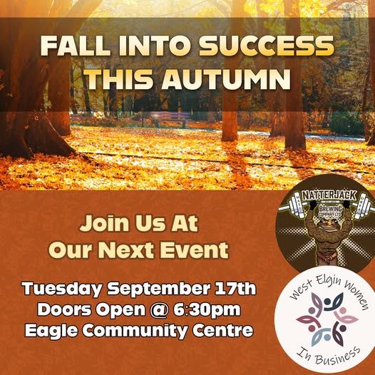 Fall Into Success Event for West Elgin Women in Business